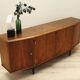 Walnut sideboard, Danish design, 1960s, made in Denmark.