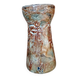 Fat Lava style ceramic vase