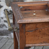 Wooden trolley
