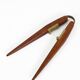 Mid-century Poul Knudsen nutcracker / teak / brass / 1960s / Danish modern design