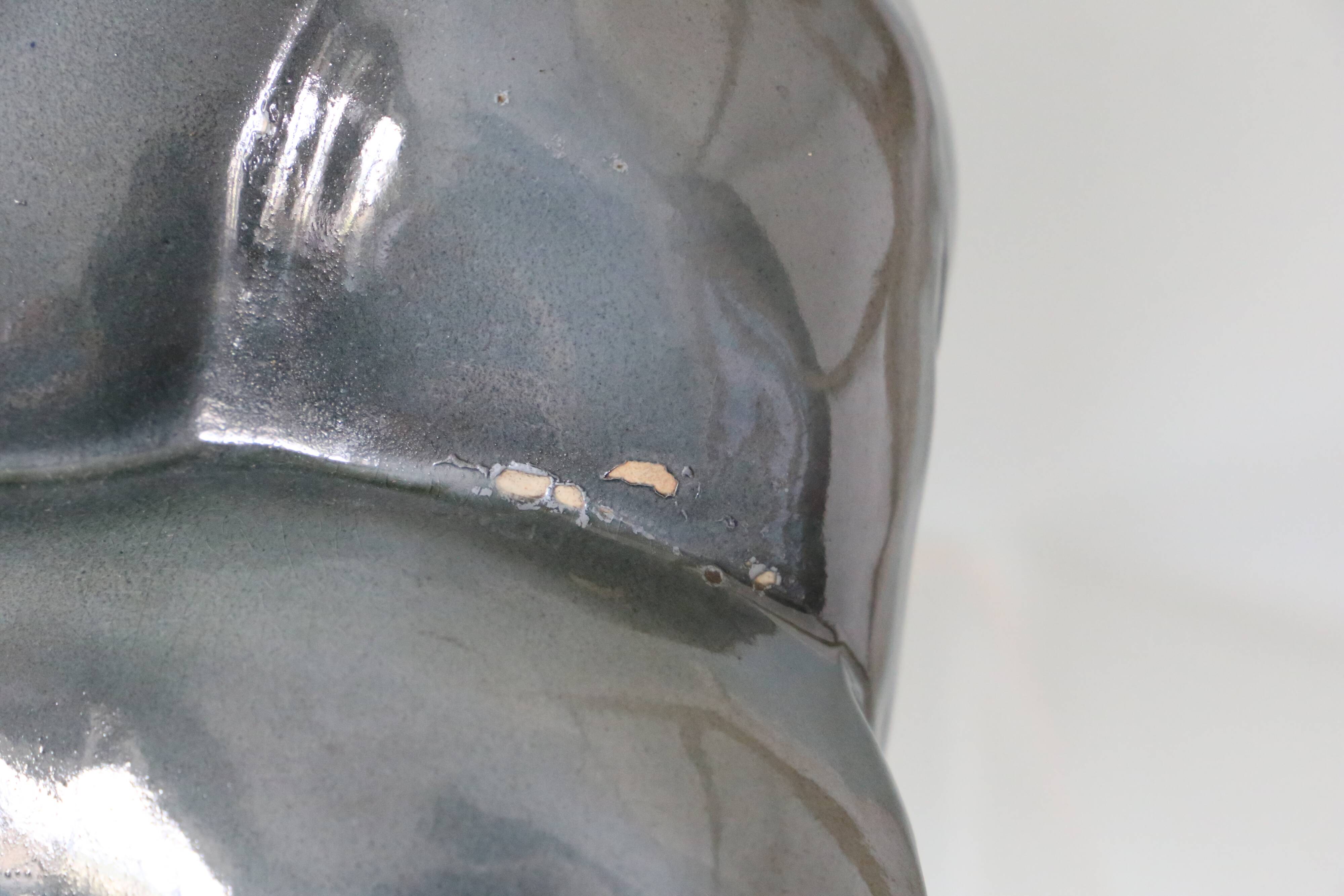 Ceramic elephant and baby elephant