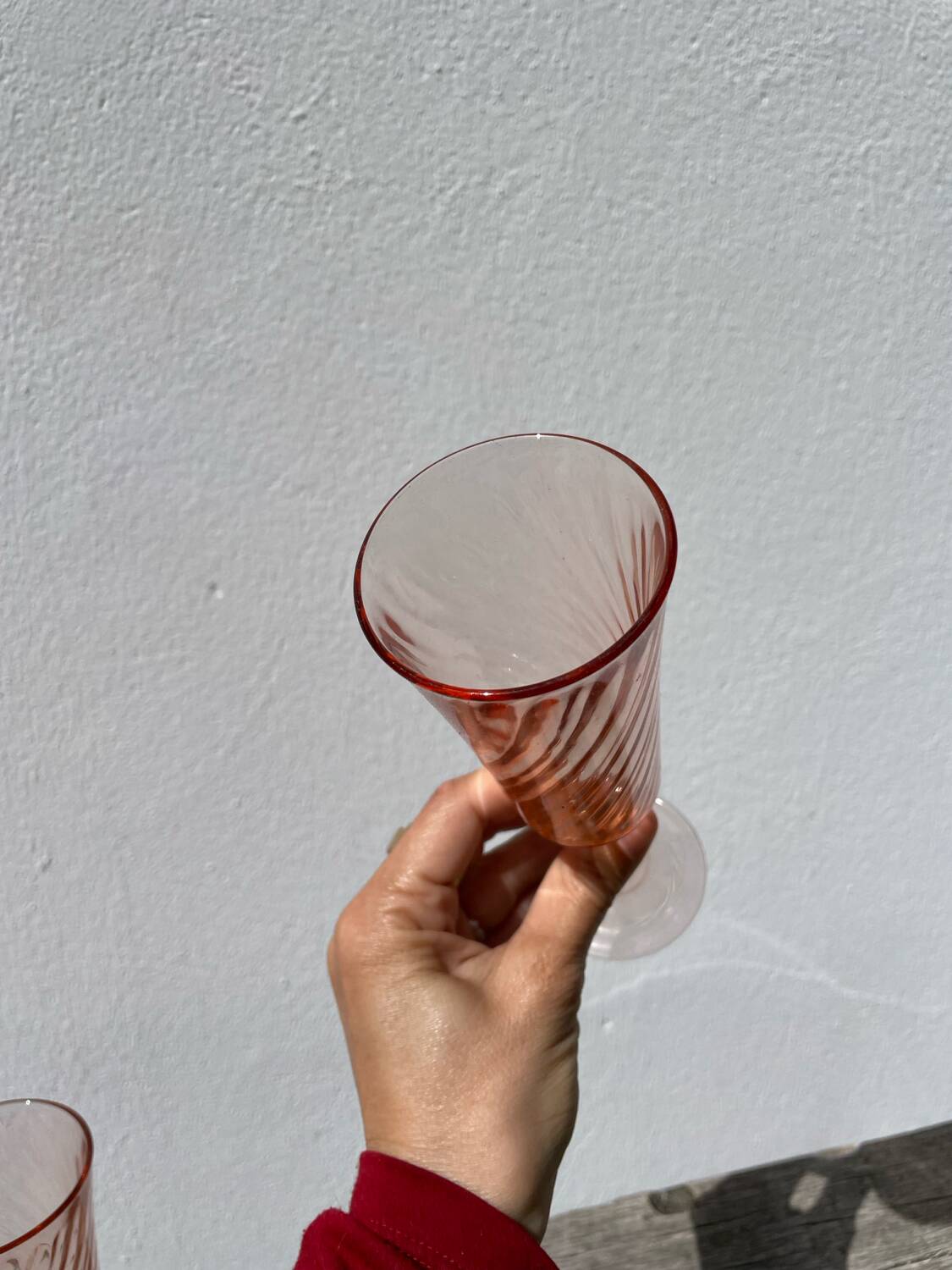 6 Rosaline champagne flutes