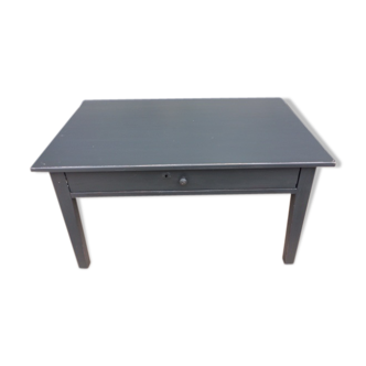 Table basse patine ardoise