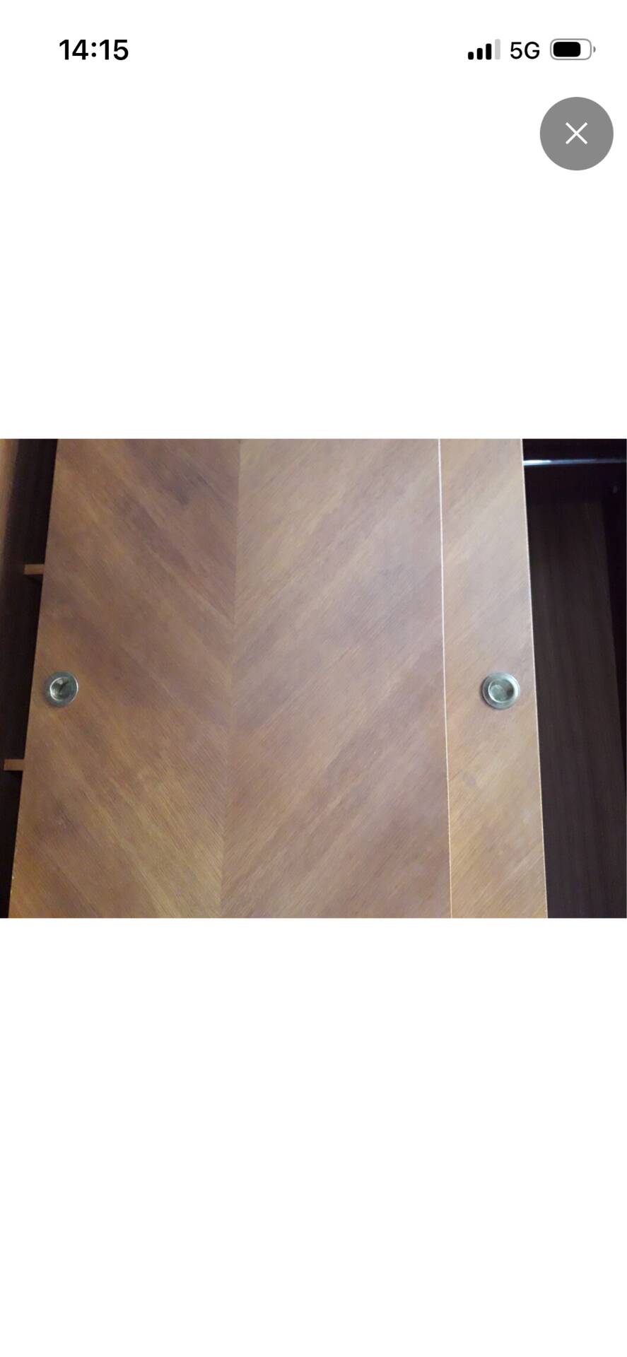 Armoire en bois vintage