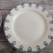 Paire de plats Terre de Fer