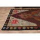 1970s Vintage Turkish Oushak Handmade Wool Cotton Brown Runner Rug  206x387