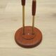 Teak ashtray, Danish design, 1970s, production: Denmark