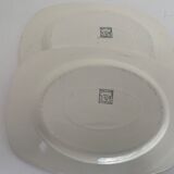 Salad bowl, serving dish, sauce boat and 2 Salins dishes