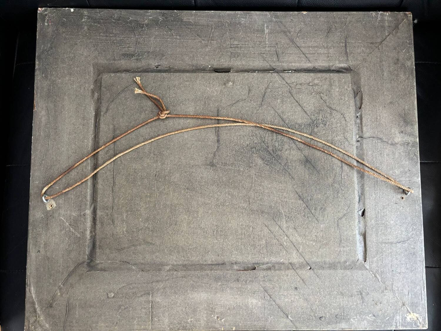 Antique oil painting signed R Wilson, early 20th century