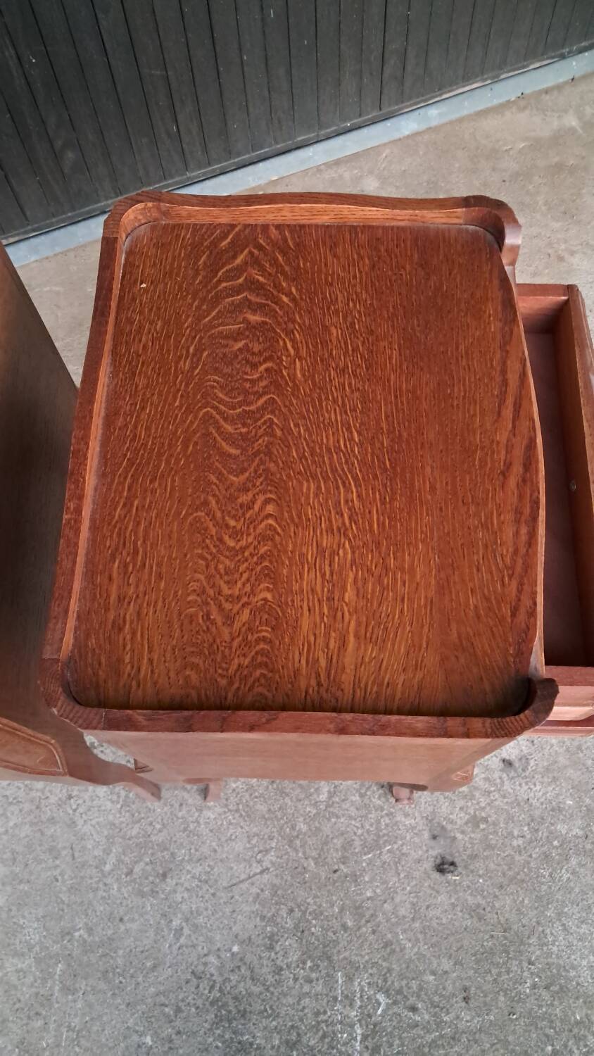 2 Louis XV style bedside tables