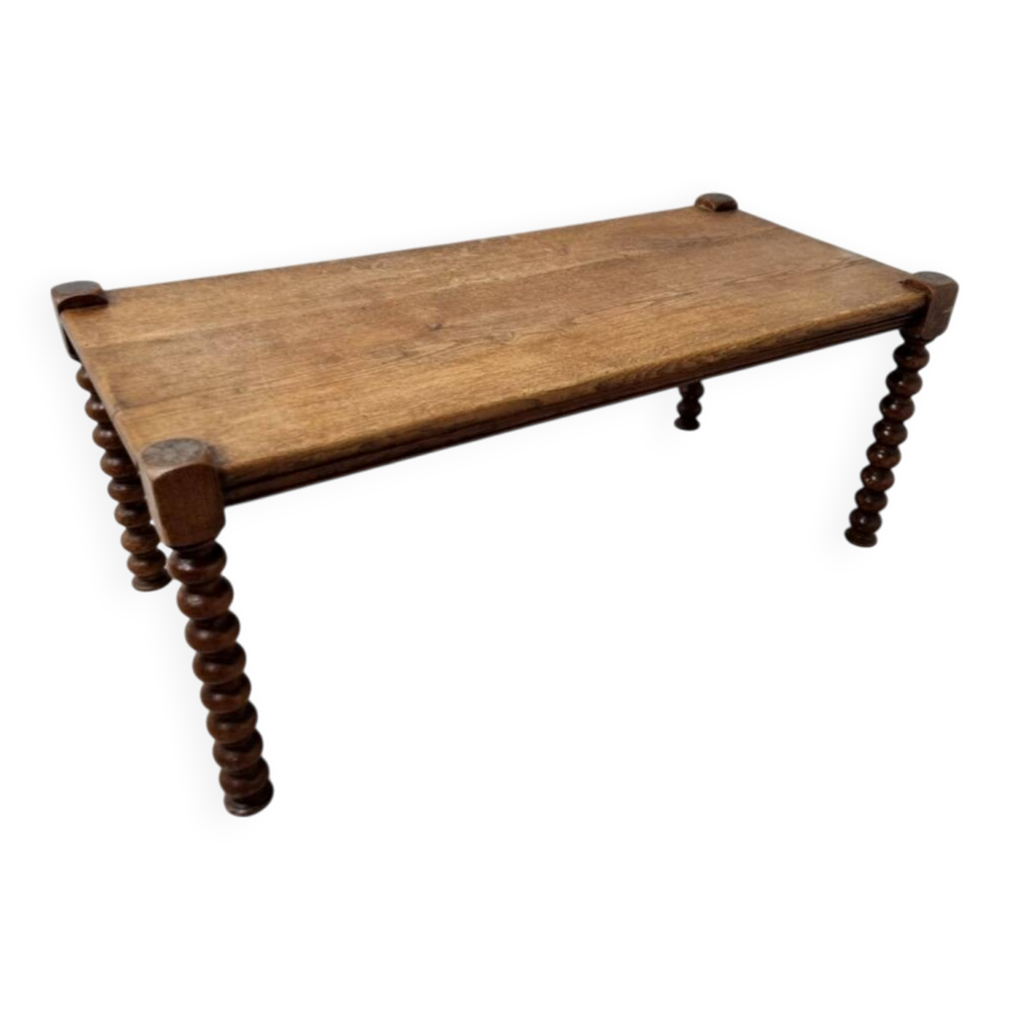 Solid wood coffee table