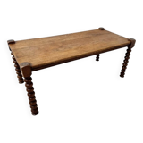 Solid wood coffee table