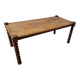 Solid wood coffee table