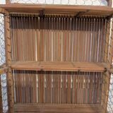 Wicker shelf