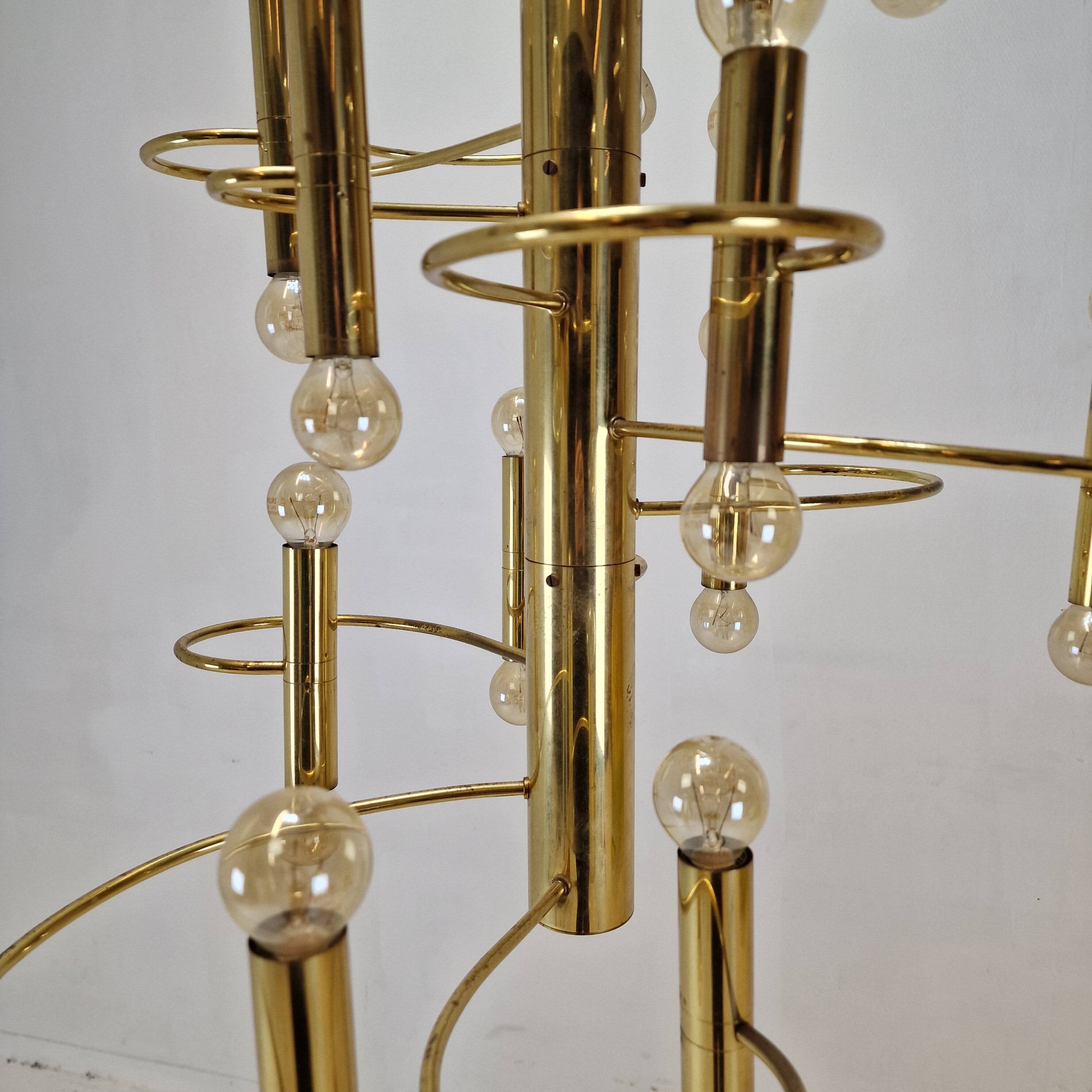 Candlestick Designed by Gaetano Sciolari, 1970's