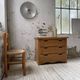 80s pine chest of drawers, mountain furniture
