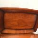 Coffee table bar trunk oval vintage cherry 70s-80s