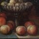 Antique Italian still life painting from the 18th century