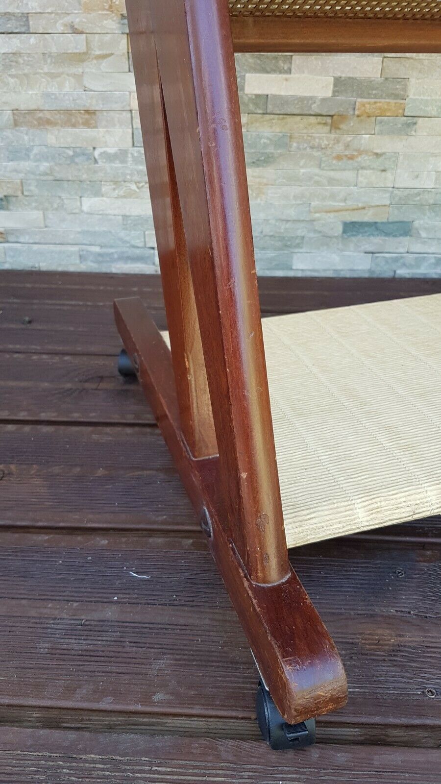 Vintage Jullian 60s wheeled dessert