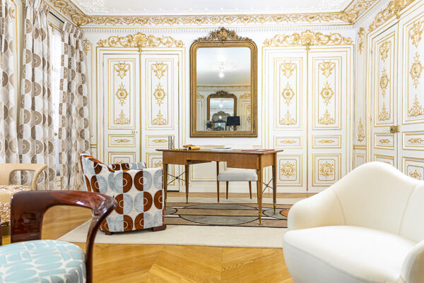 Fauteuil art deco Maison Leleu