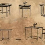 Functionalist Table ST44 by Robert Slezák, 1930-40s