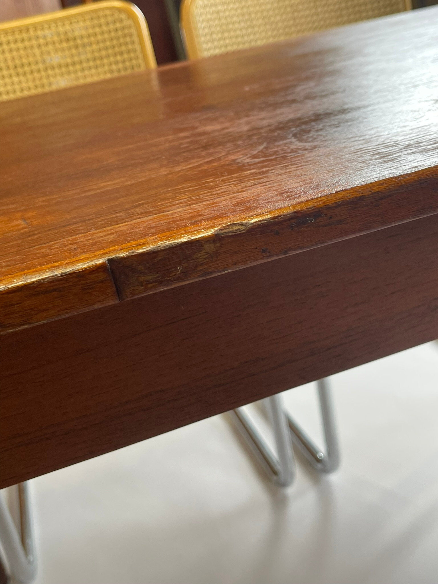 Scandinavian teak table from the 1960s.