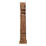 Half Indian wooden column