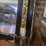 Napoleon III style panoramic mirror