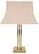 Brass Table Lamp from Deknudt, Belgium, 1978