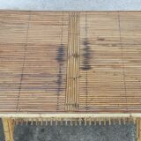 Vintage rattan side table