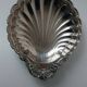 Flat basket cup silver metal shell