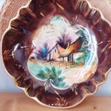 Ancien plat mural h.bequet quaregnon