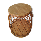 Table d'appoint en rotin