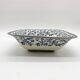 Gien earthenware dish / salad bowl "Terre de Fer", "Ibis" service, 1876