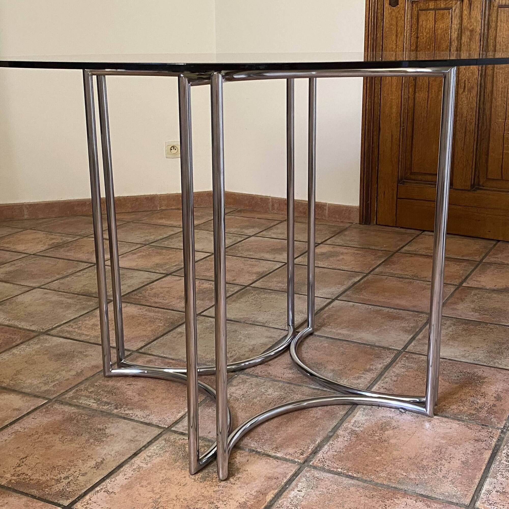 Table La Metal Arredo Paderno. 1970. Space age