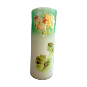 Vase rouleau au géranium,