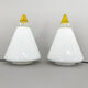 Pair of Vetri Murano table lamps by Giusto Toso, 1970's