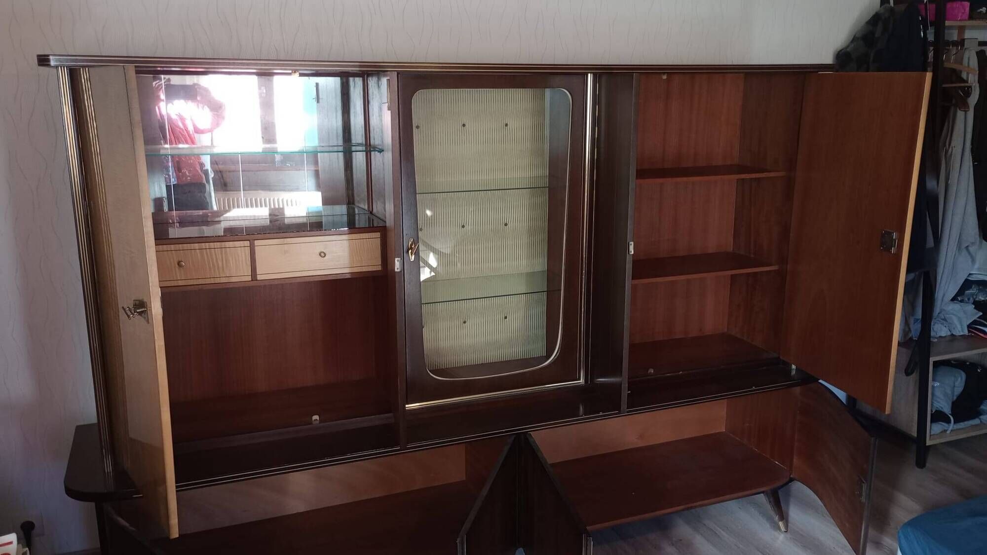 Large living room furniture / Vintage sideboard (1950s-60s)