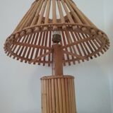 Vintage bamboo lamp