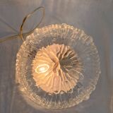 Authentic vintage french ceiling light from the 1960s, pat angem.