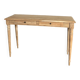 Raw wood console
