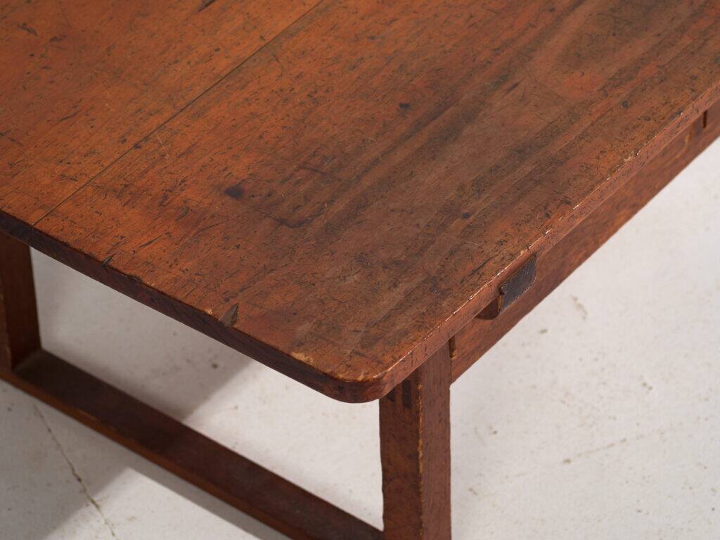 Table basse japonaise ancienne avec tiroirs – période Showa (c.1926-1970) #65