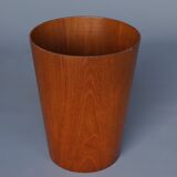 Swedish Teak Wastepaper bin by Martin Åburg for Servex