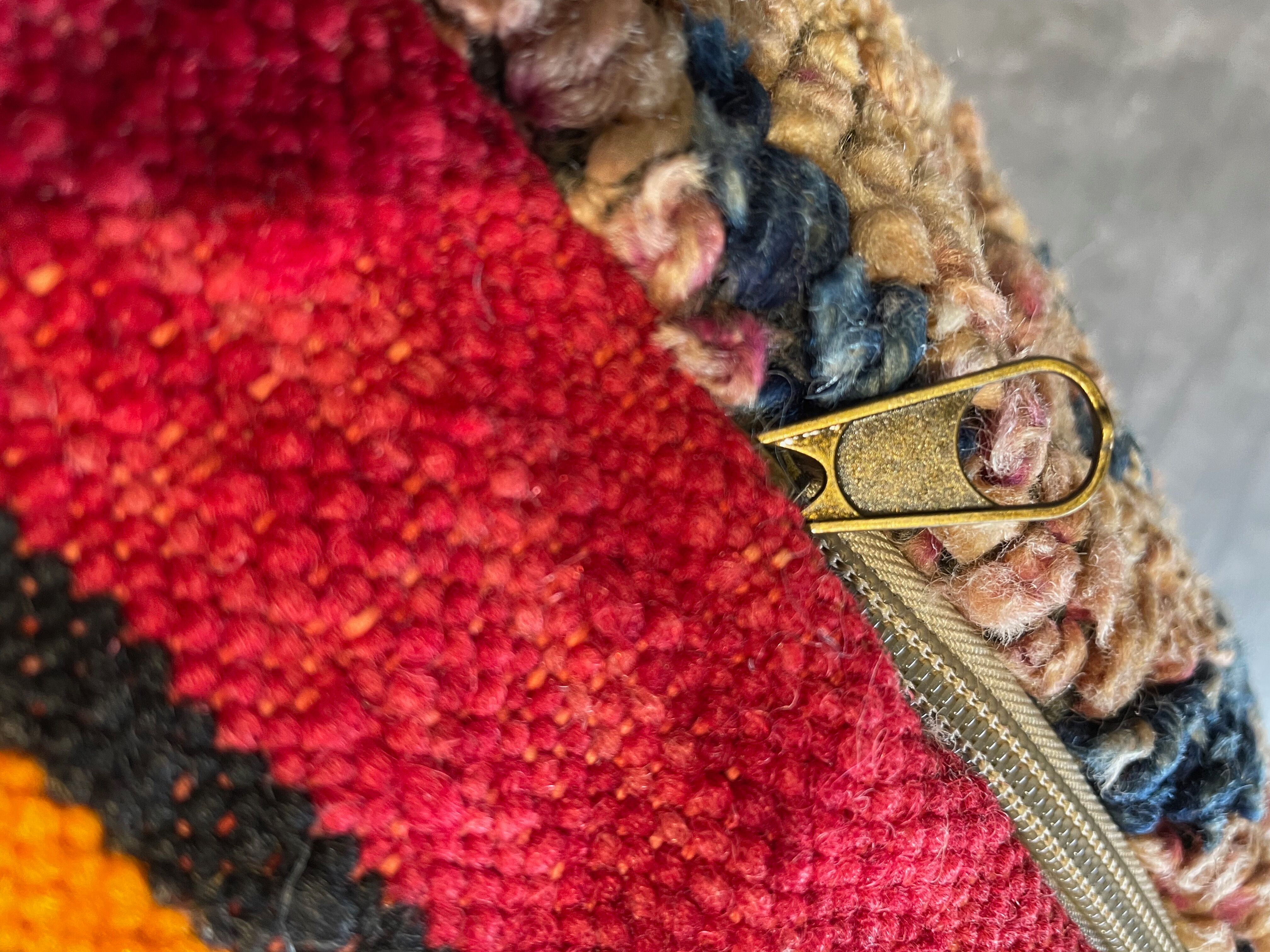 Moroccan pouf berbere of soil