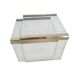Pierangelo Gallotti & Radice - 'T35' - set of 2 side tables - glass - brass
