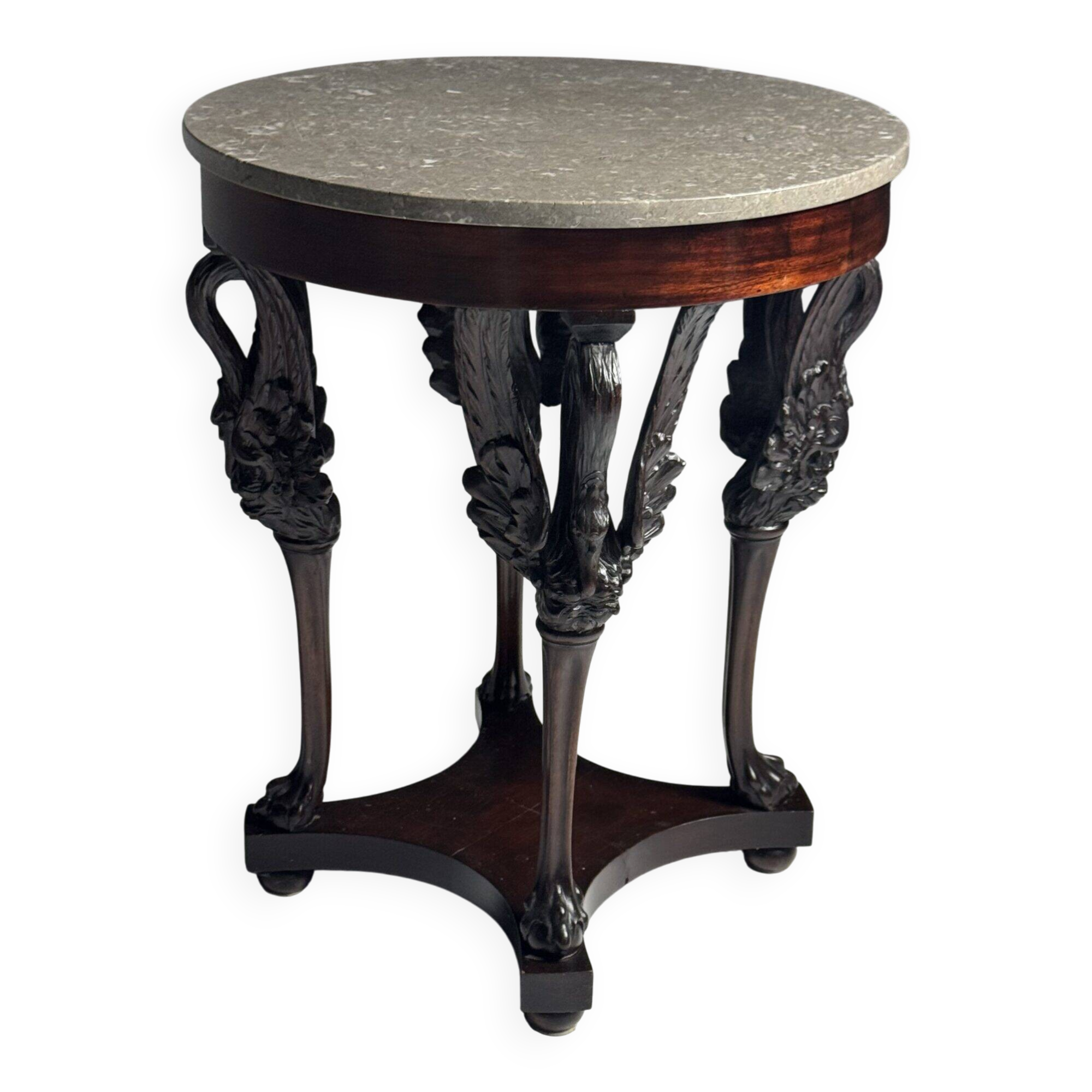 Empire gueridon 19th century mahogany