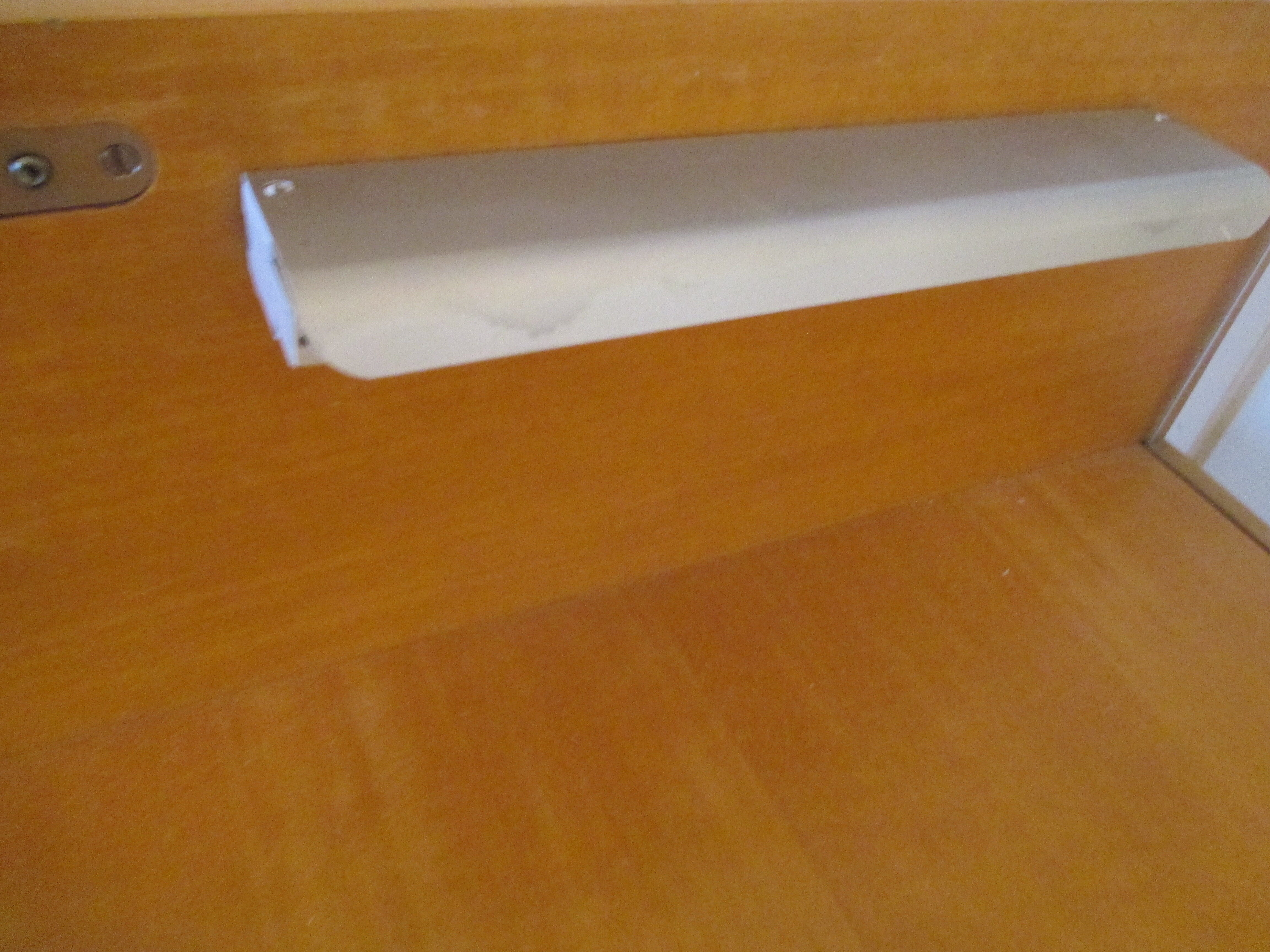 Vintage console showcase furniture