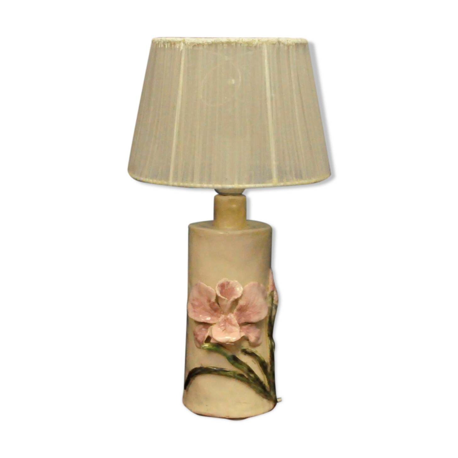 Scandinavian ceramic artisanal lamp