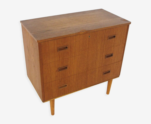 Commode scandinave en teck, Suède, 1960
