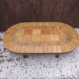 Coffee table Capron ceramic oval 70